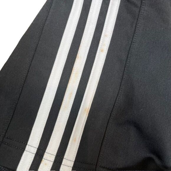 NWT Adidas Men's Black 3 Stripe Training Shorts Basketball Soccer Gym Medium - Picture 6 of 14